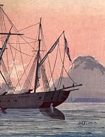 Genkouyoushi Notebook: Large Japanese Writing Practice Book 11" x 8.5" 110 Pages, Kanji Writing Practice, Kobayashi Kiyochika, Japanese Art ... (Traditional Japanese Art Covers) 1723233625 Book Cover