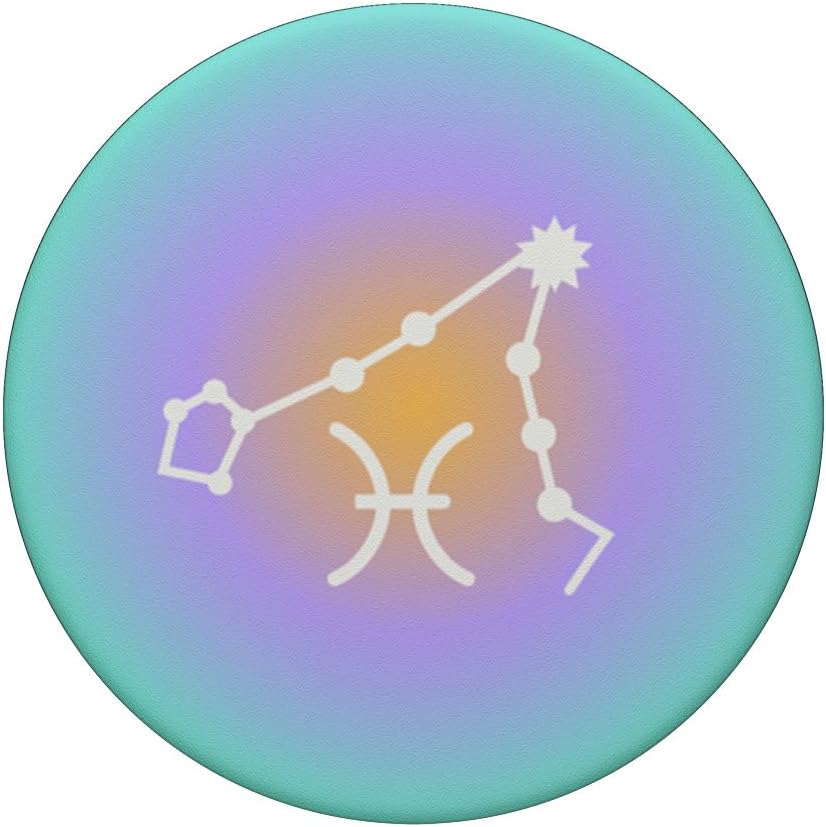 PopSockets Zodiac Phone Grip - Pisces Star Sign PopSockets Adhesive PopGrip