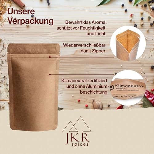 JKR Spices Texas Chicken Rub 450g, BBQ Gewürzmischung für Hähnchen Wings Keulen Smoker Grill Ofen Dry Rub mit Rauchnote im Aromabeutel