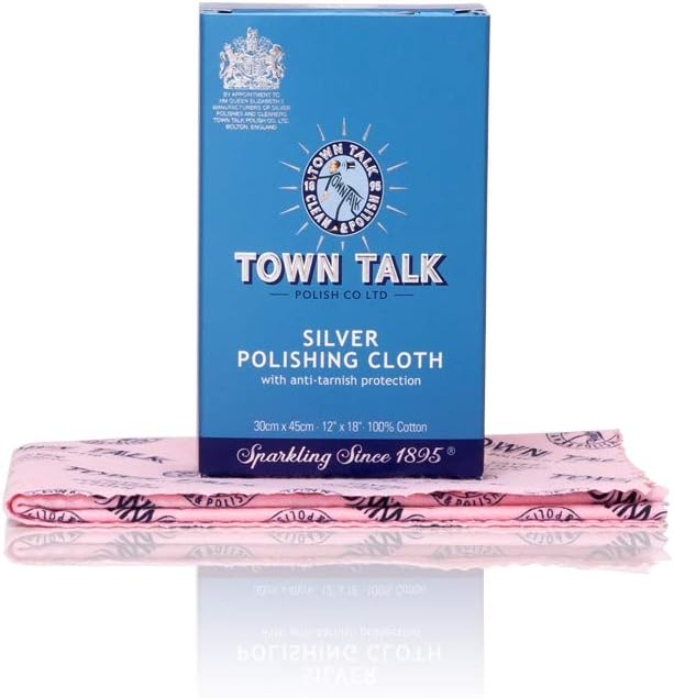 Town Talk Silver Polishing Cloth 30cm x 45cm