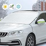 Das ganze Jahr über benutzt: Windschutzscheibe Protector kann als Windschutzscheibe Frostschutzfolie im Winter und Windschutzscheibe Sonnencreme im Sommer dienen, Halten Sie Blätter auf der Windschutzscheibe im Herbst, blockieren Staub im Frühjahr.