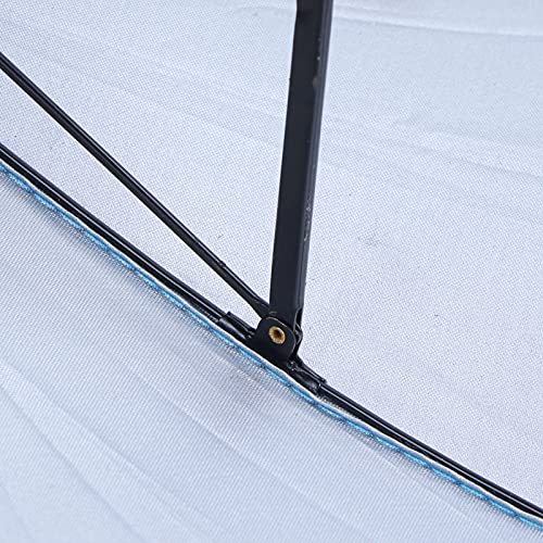 Chapéu de guarda-chuva de pesca, boné de chuva dobrável para adultos, dobrável, impermeável, chapéu