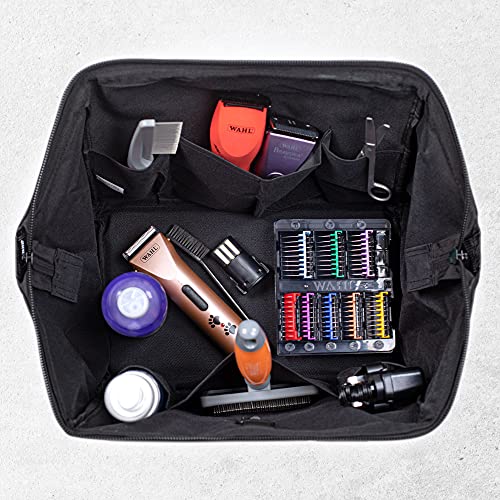 Wahl Fellpflege Reisetasche, weiß Paw Print Muster