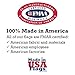 Made in USA Flags Co - 3x5 American Flag - Heavy Duty USA Flag - Premium PolyMax Polyester, Sewn Stripes, & Embroidered Stars - All Weather American Flags for Outside - FMAA Certified, US Made