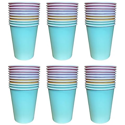 Kissymix Pastel Disposable Party Cups Set Cover
