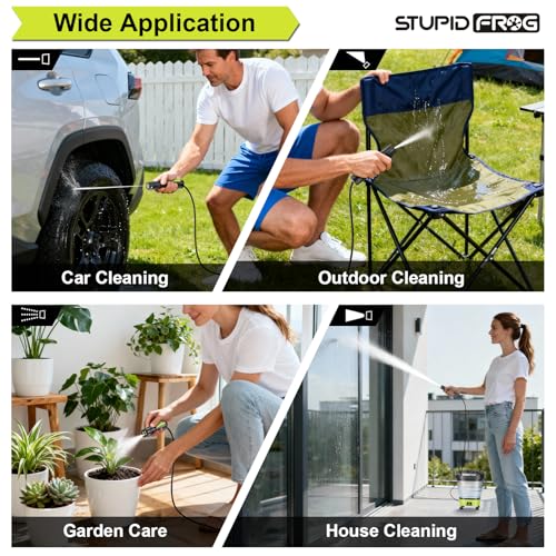 Portable Power Washer Battery Operated