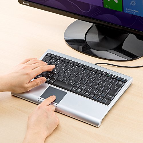 Sanwa Supply Tastiera con touchpad SKB-TP01SVN - Foto 2 di 8