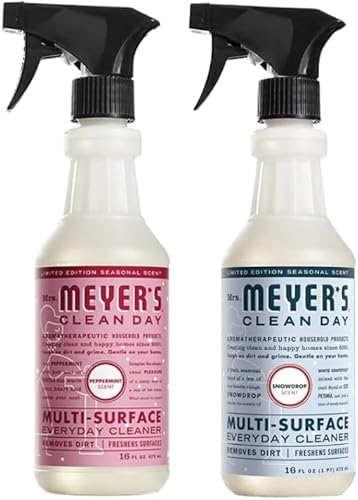 MRS. MEYER'S CLEAN DAY Variety, 1 limpiador multisuperficie de Mrs. Meyer, 16 onzas, 1 limpiador multisuperficie de Mrs. Meyer, 16 onzas, 1 CT (gota