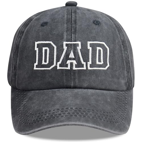 Image of Funny Dad Hats for Men, Adjustable Cotton Papa Embroidered Baseball Cap