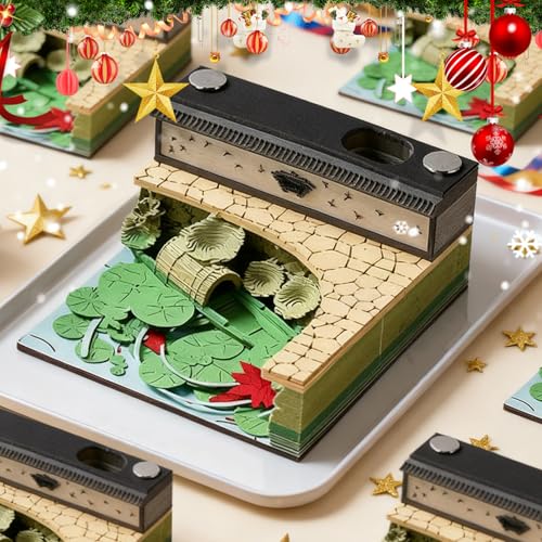 Prise De Notes Calendrier Bloc-Notes En 3D 2026 pour organisation - 2