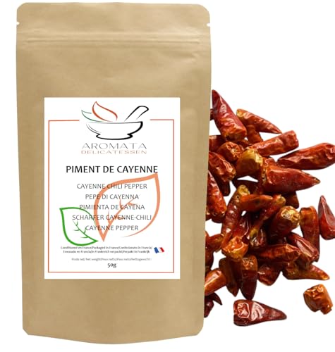 AROMATA - Peperoncino di Caienna intero - Peperoncino intero essiccato