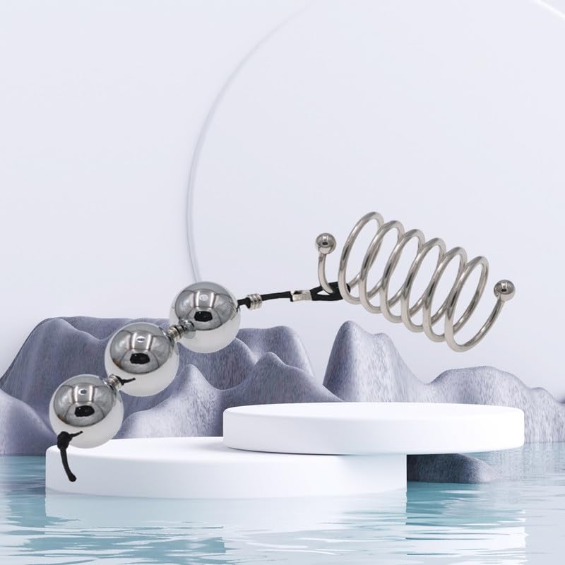 30mm Three Stainless Steel Weighted Balls - Endurance Core for Men