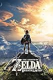 poster nintendo snes Con licencia oficial. Nintendo La Leyenda de Zelda: La respiratoria Wildnis \'Puesta del Sol\' Popartuk – Póster, 61 x 91,5 cm