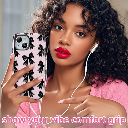 Coque iPhone 13 antichoc silicone rose contre les chutes - 6