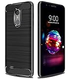 LG K30 Case,LG K10 2018 Case,LG Phoenix Plus Case,LG Premier Pro Case,LG Harmony 2 Case,LG X4 Plus Case,Asmart Shock Absorption LG K30 Phone Case Slim Flexible Cover TPU Bumper Protective Case, Black