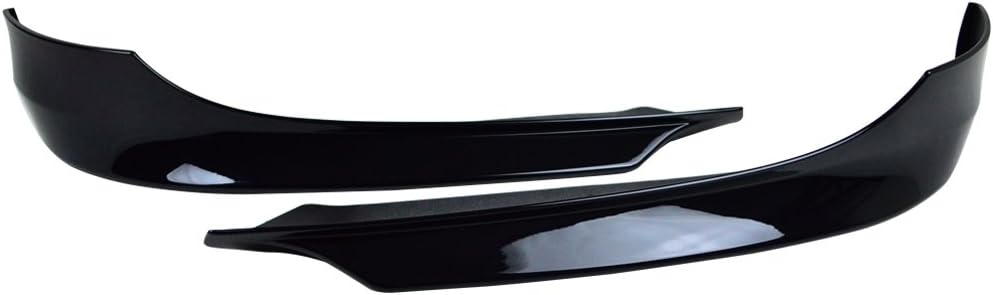 Pre-Painted Front Splitter Lip Compatible with 2009-2011 BMW E90 LCI, PP Painted # 475 Black Sapphire Metallic Front Lip Available by IKON MOTORSPORTS, 2010