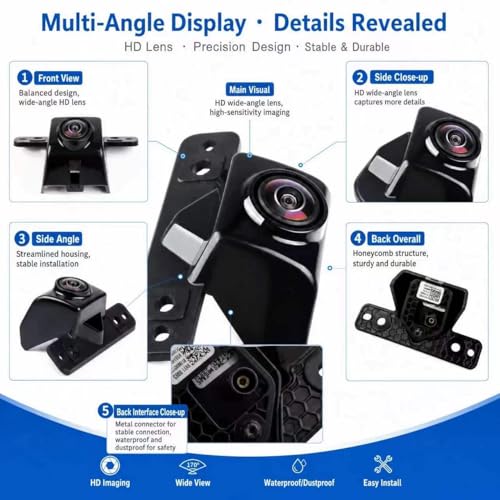 Image of No. 84710883 Rear View Backup Reverse Parking Camera /Rear View Camera | For 2021-2023 Chevy Suburban Tahoe & GMC Yukon Yukon XL Cadillac Escalade 2022 2023 Park Assist Camera - Rear 8471-0883