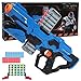 Juguete de Pistola de Espuma TINLEON - Pistola de hasta 82 pies de Alcance Compatible para Nerf Fortnite con 30 Dardos de Recambio Compatible, Manual Burst Soft Bullet Gun Birthday Gifts Party