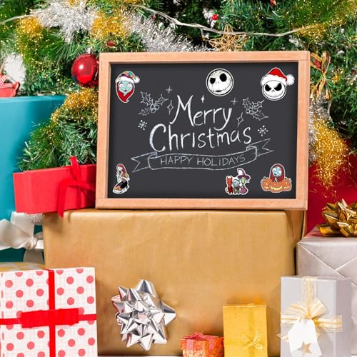 Imanes decorativos Christmas Horror Skellington 12 piezas miniatura 7