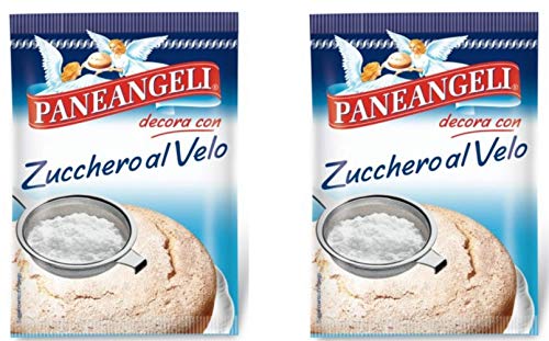 Paneangeli Zucchero Al Velo Azúcar glaseado 4.5 oz 125 gr, paquete de 2 Cover
