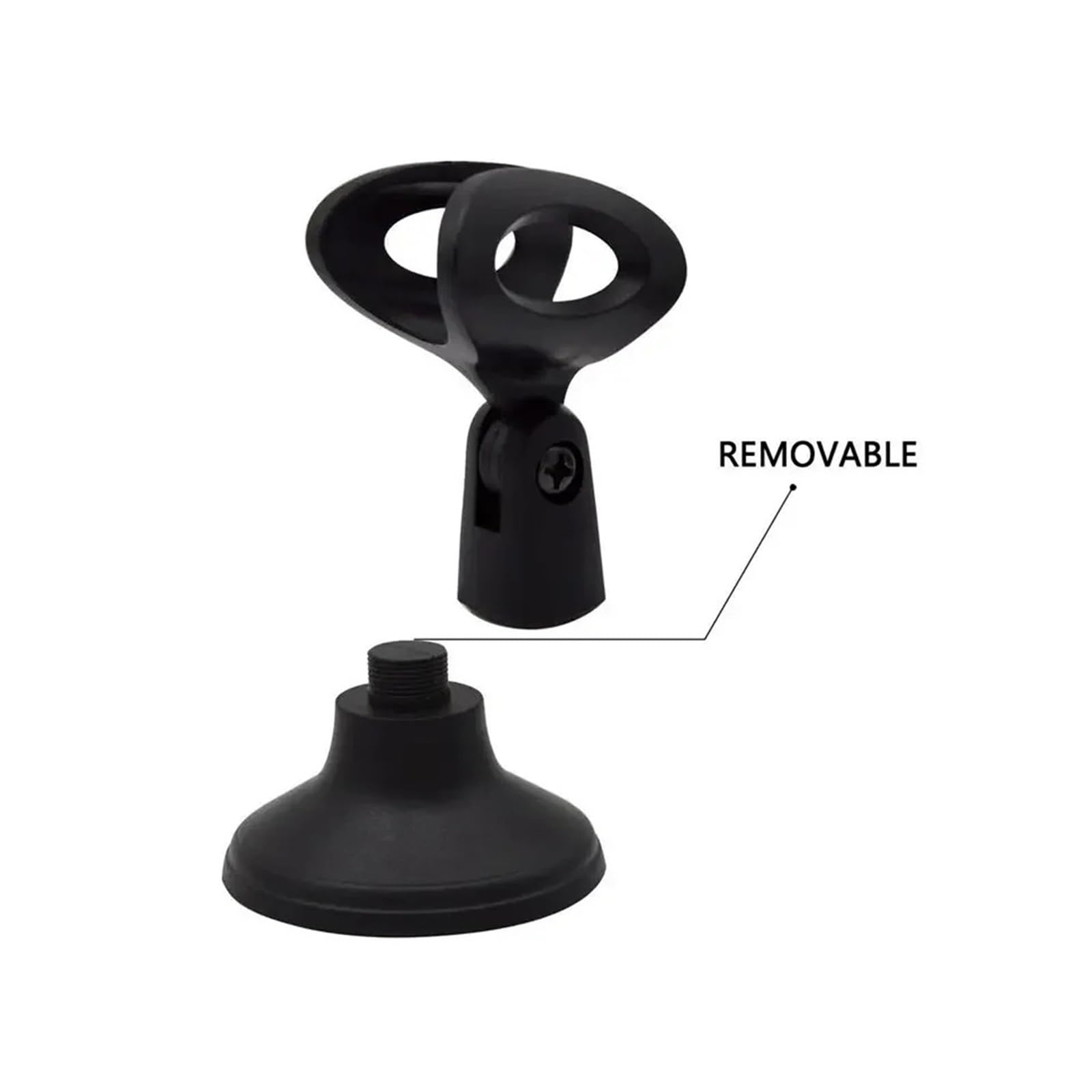 Soporte Desmontable For Micrófono De Escritorio Con Base De Disco