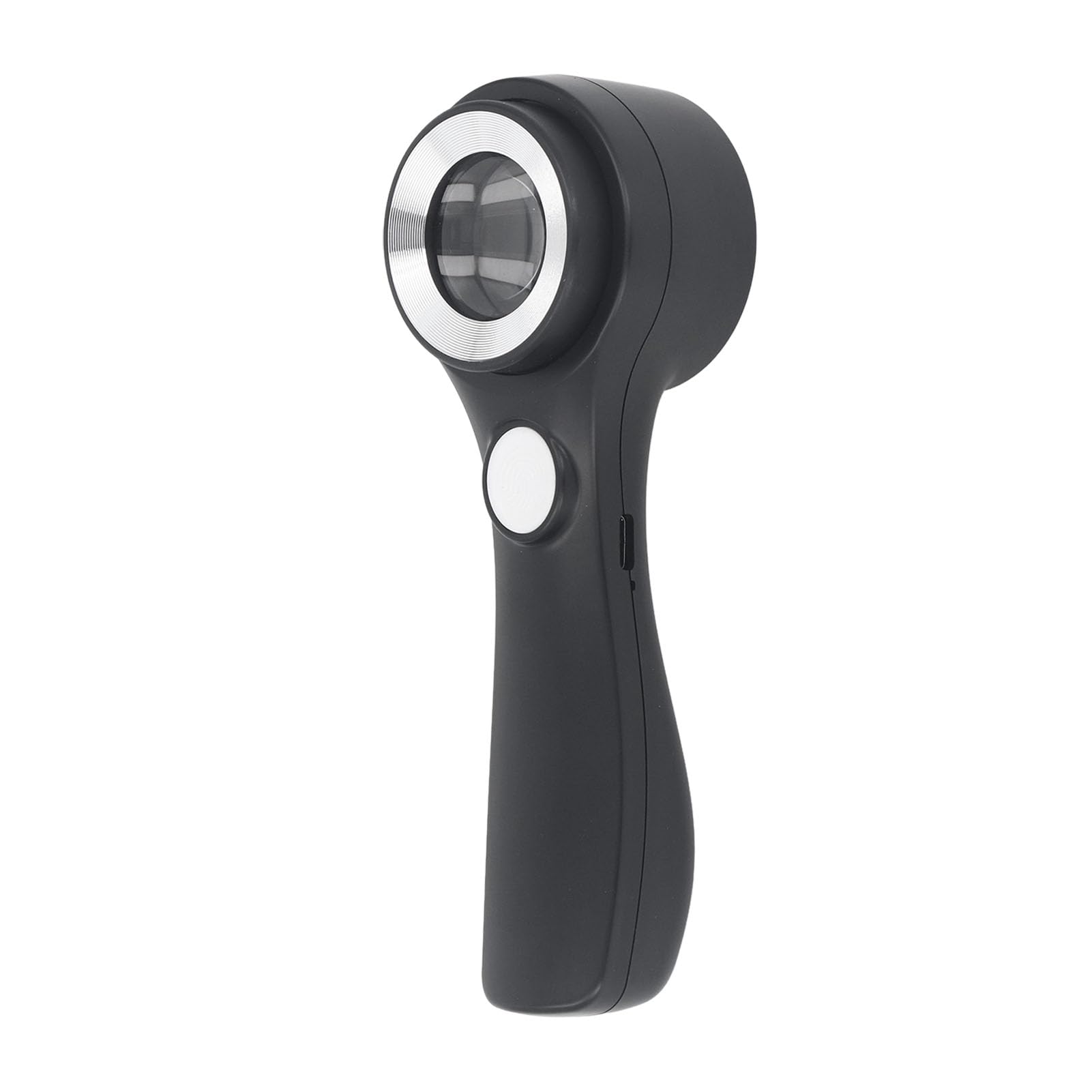 ZJchao Handheld Magnifier Loupe 60x with LED Lights, Loupe Magnifier Magnify Glass USB Rechargeable Illuminated Jewelers Loupe, for Outdoor Exploration Observation