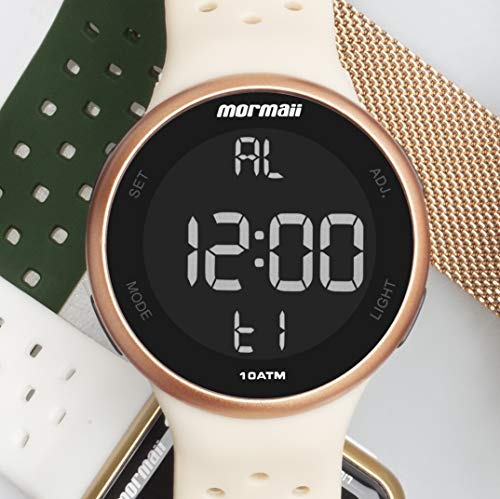 Relógio Digital Mormaii, MO7700AD/8J, Rosé, Adulto-unissex