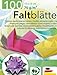 Produktbild Folia Faltblätter 10 x 10 cm - 10 Farben sortiert, 100 Blatt, 70g/qm; Sie erhalten 5 Packungen mit je 10 Farben