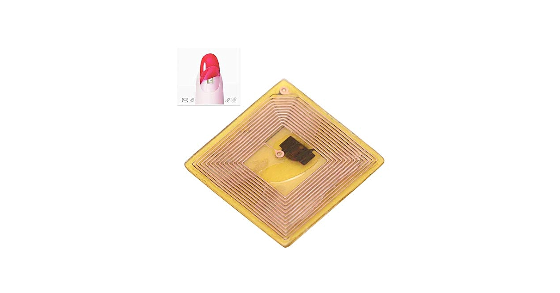 Amazon.com: N3 Smart Nail Chip, Smart Nail Sticker Built in