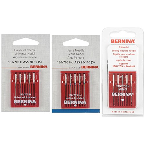 Bernina Nähmaschinennadel-Set Universal 70-90 / Jeans 90-110 / Metafilnadel 80