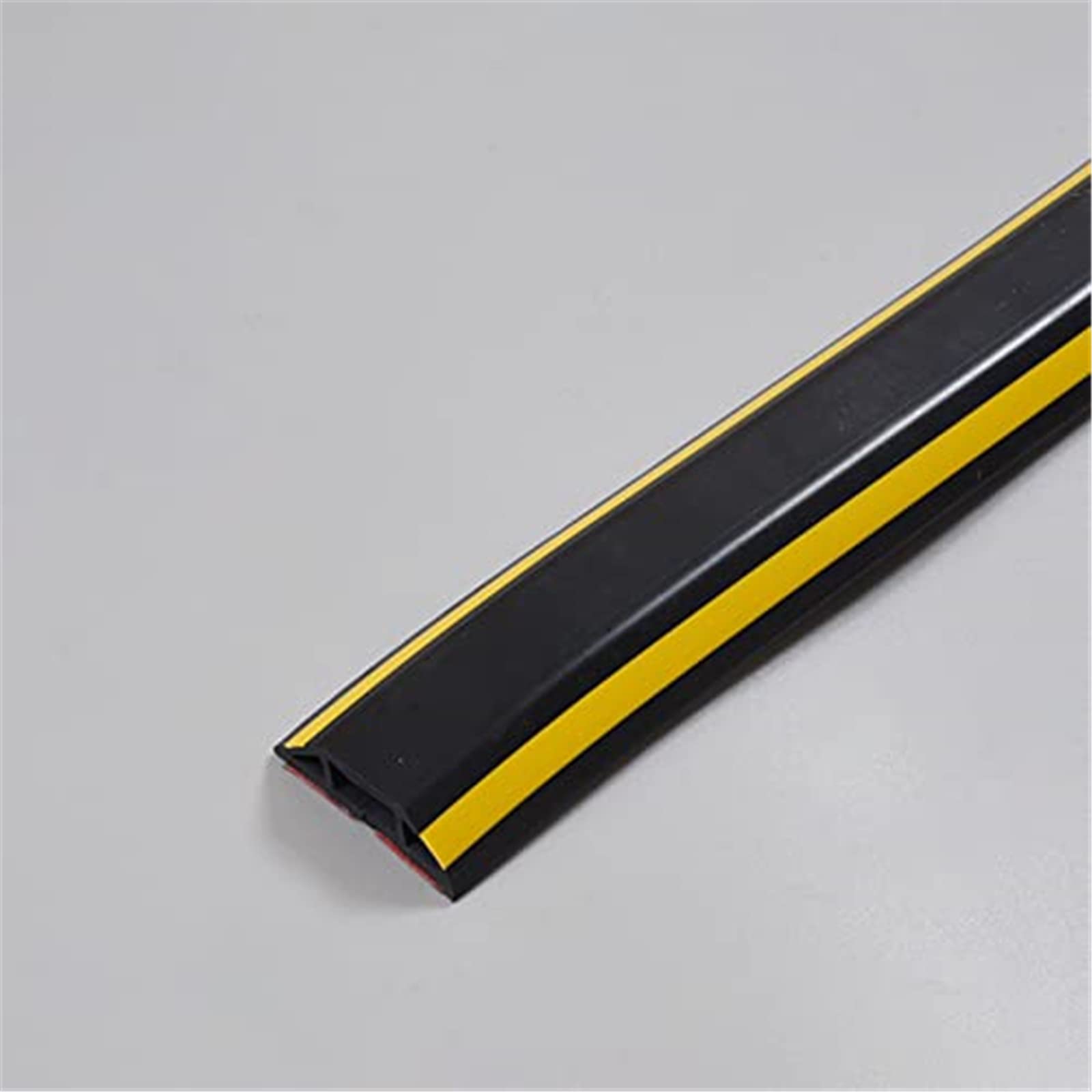 Copertura per Cavi Flessibili in PVC,Canalina Passacavi da Pavimento,Protezione per Cavo da 2 m,Floor Cable Protector,50 mm (Larghezza),È Possibile Posizionare Circa 2 Fili Spessi 1 cm Circa