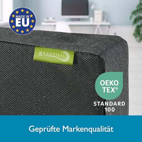 Beautissu BeauErgo Keilkissen für Stuhl und Home Office – Bild 5