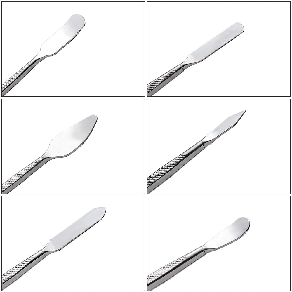 6PCS Metal Spudger Tool Set Mobile Repairing Opening Tools for Phone Laptop Tablet Repair - Image 2