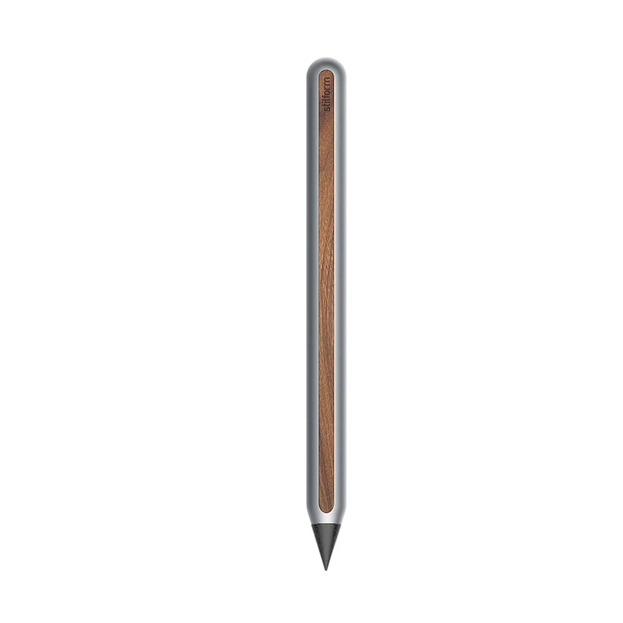 200001 AEON-Stift aus Aluminium – Langlebiger Bleistift, magnetische Graphit-Spitze zum Wechseln – Comet Grey