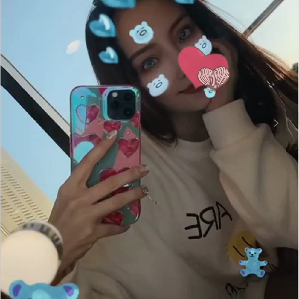 Luksusowe miękkie silikonowe etui w kształcie serca dla iPhone 12 11 Pro Max XS XR 7 8 Plus Bling Back Cover, zielone, dla iPhone11 Pro Max