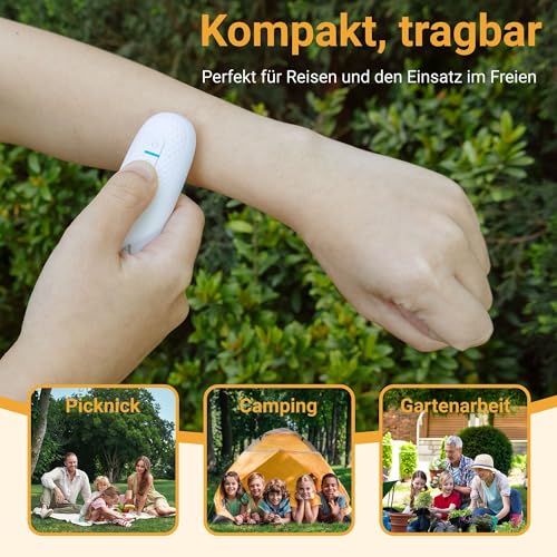 FORA Insektenstichheiler – Elektrischer Stichheiler mit Kindermodus gegen Juckreiz & Schwellung nach Mückenstichen | Für Kinder ab 3 geeignet