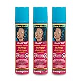 Jerome Russell Temp'ry Spray-on Gold Hair Color, Non-Permanent, Easy to Apply and Wash Off, 2.2 ounce, 3-pack