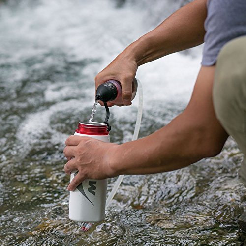 Image of MSR TrailShot Ultralight Backpacking and Camping Squeeze Water Filter