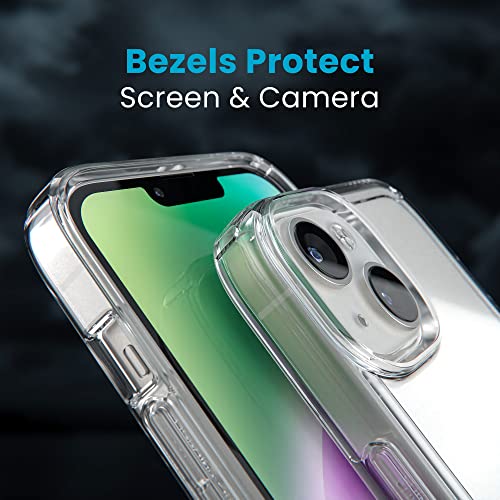 Image of Speck Clear iPhone 14 & iPhone 13 Case - Drop Protection, Scratch Resistant & Anti-Yellowing Dual Layer Case for iPhone 14 & iPhone 13 Case for 6.1 inch Model - GemShell