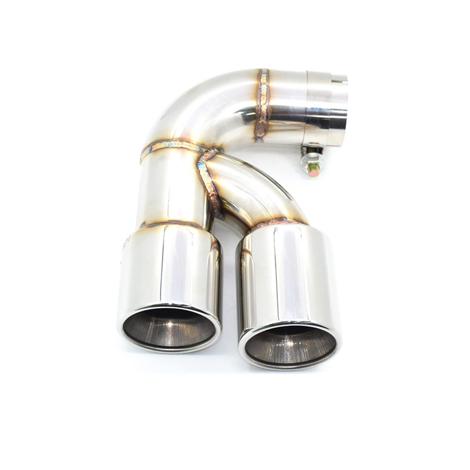Extremos tubo para escape en acero inoxidable pulido para Serie 1 F20 120i y 118i 7