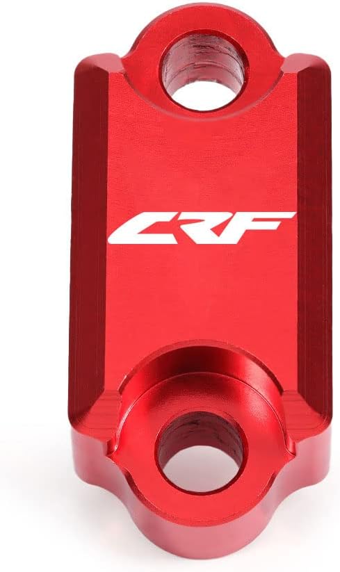 Brake Master Cylinder Clamping Sleeve Motorbike Brake Pump Pressure Code Front Brake Master Cylinder Pressure Cap for Honda CRF250L CRF250M CRF250F CRF125F CRF 450RL (Red)