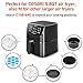 COSORI Pro Air Fryer Oven Combo, Max Xl Large Cooker with 100 Recipes, One-Touch Screen with 11 Presets and Shake Reminder, Nonstick and Dishwasher-Safe Detachable Square Basket, (Black, 5.8 QT)