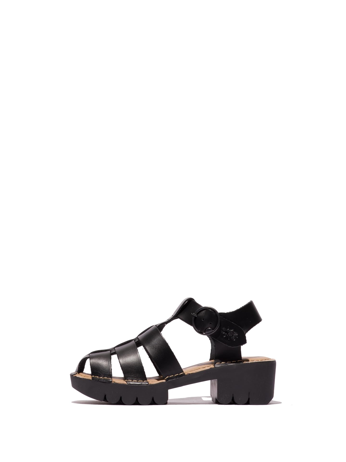 Fly London EMME511FLY, Sandal Women's Fashion Shoes, BLACK, 8