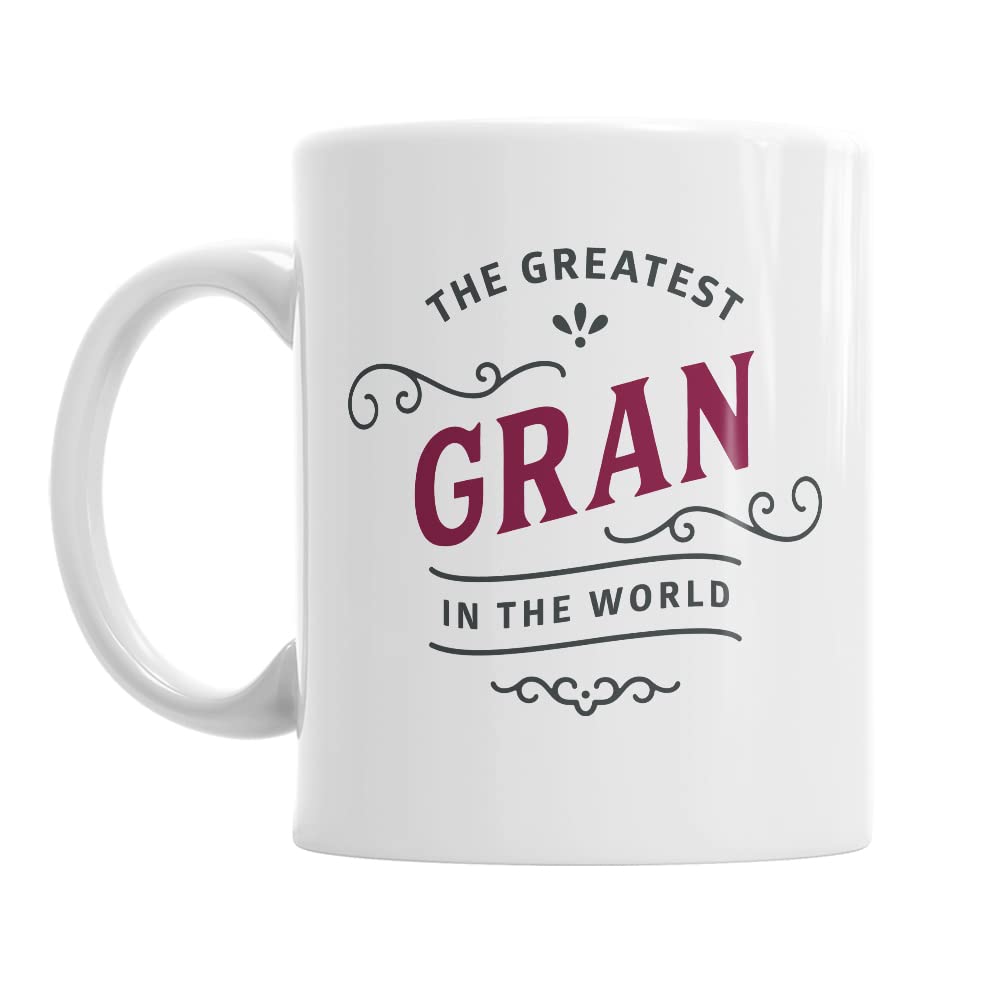 Gran Gift Mug Present Keepsake 11oz White Ceramic Coffee Cup