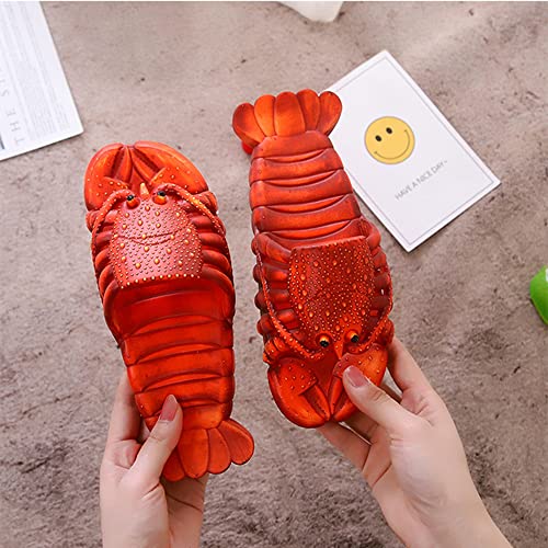 Lobster Slippers for Women and Men | Lobster Slides | Lobster Flip Flops | Lobster Sandals |Bathroom Slippers | Extremely Comfy | Cushioned Thick Sole4
