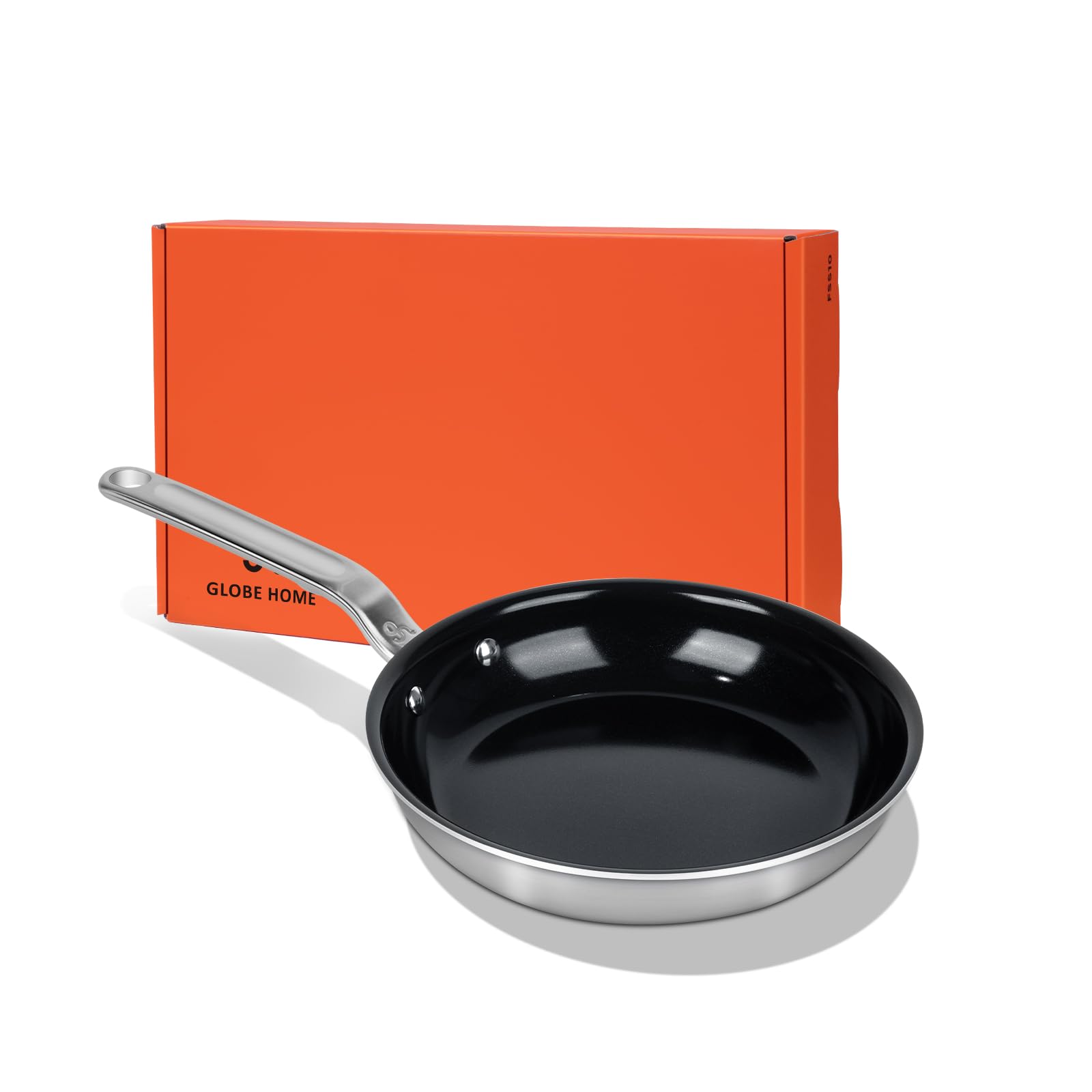 GLOBEHOME 5 Ply Ceramic Non Stick Frying Pan
