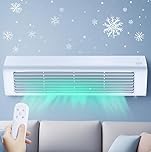 Windowless A/C Portable Air Conditioner. Aire Acondicionado De Pared, 2 in 1 Stand up & Wall Mounted Mini Split Air Conditioner, Ductless Portable Air Conditioners No Windows Needed