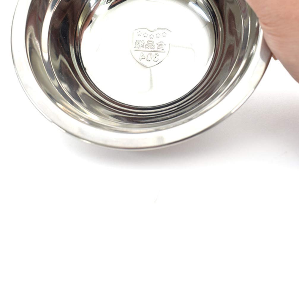 balacoo Hummingbirds Feeders Feeder s Humming Bird Hanging Pet Dog Bowls Stainless Steel Pet Food Water Basin Dish with Suction Cup for Cat Rabbit Bird Cage Feeder Hummingbirds