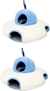 NOLITOY 2 Peças Ninho De Hamster De Estimação Rato Cama Quente Papagaio Cama Escondida Papagaio Rede Pássaro Hamster Rede Cama Hamster Rede De Inverno Rato Casa Quente Pássaro Quente Lã