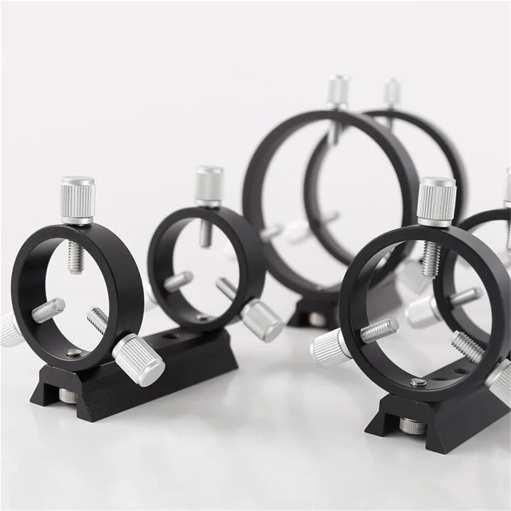 Accessoires pour télescopes Guide de télescope Support de Lunette Base de Plaque de 90 mm Anneau de Cerceau de 68/80/90/102 mm Accessoire d'astronomie for chercheur de Lunette(Hoop 80mm)